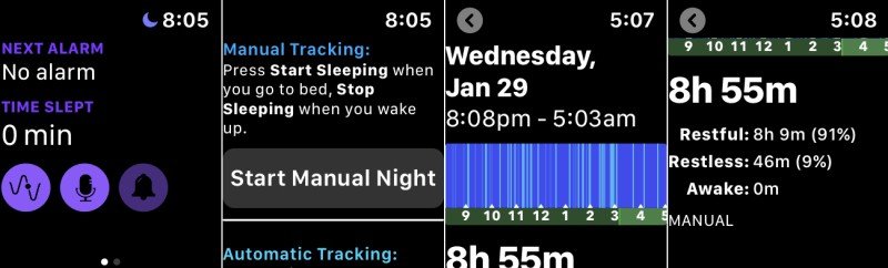 Cómo rastrear tu sueño en Apple Watch