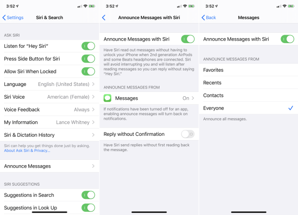 7 Nuevos Trucos iOS 13 Añade mensajes de Apple