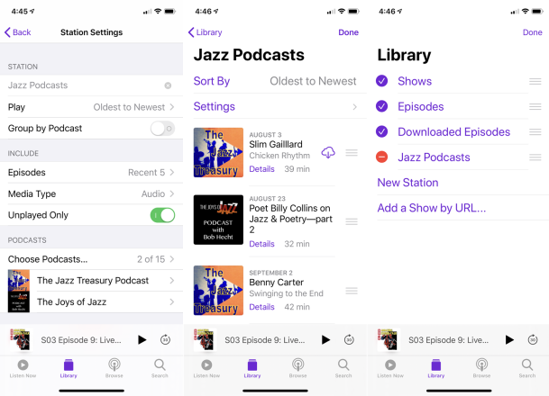 Cómo usar la aplicación de podcasts de Apple en tu reloj de Apple