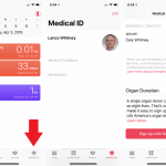 Cómo registrarse como donante de órganos en su iPhone