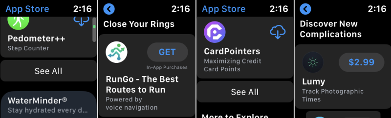 Cómo usar el nuevo App Store en tu reloj Apple