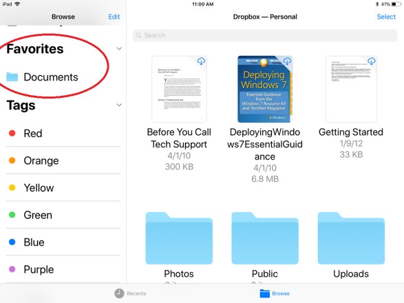 Cómo usar la aplicación de archivos en iOS 13 y iPadOS