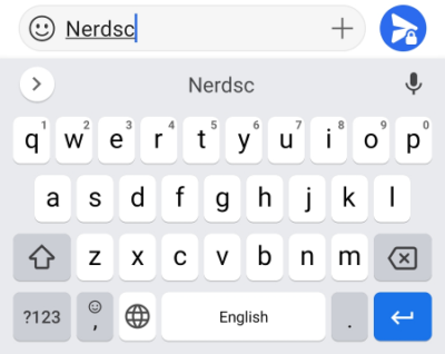 Cómo eliminar palabras aprendidas de un teclado en Android