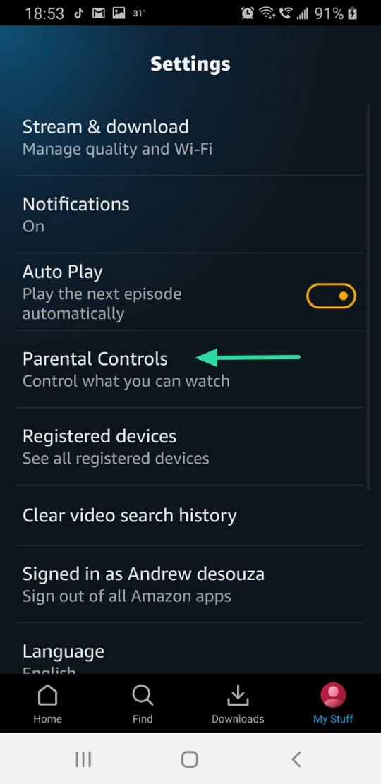 Cómo restablecer el PIN de Amazon Prime Video