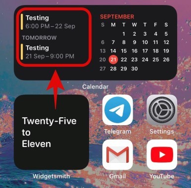 Cómo conseguir el widget de Google Calendar en iOS 14
