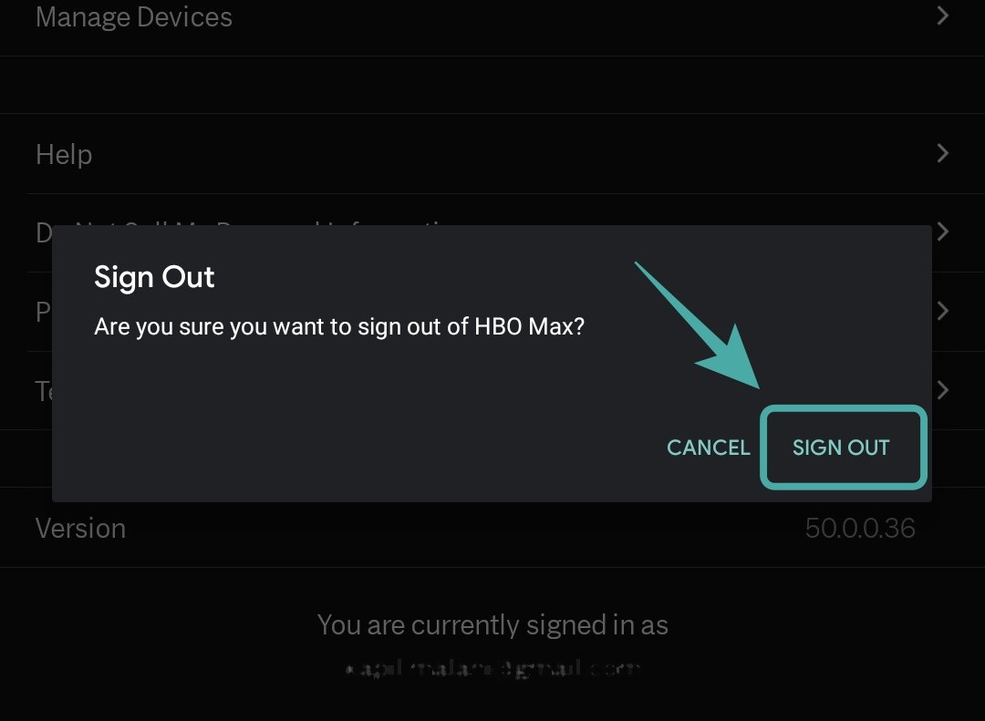 ¿Cómo cerrar la sesión de todos los dispositivos en HBO Max?
