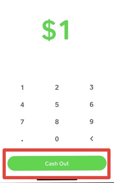 Cómo transferir efectivo de la App al banco - Seleccione la cantidad