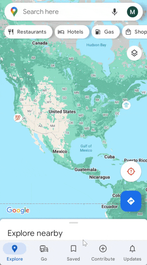 Cómo agregar una ubicación a una lista compartida en Google Maps