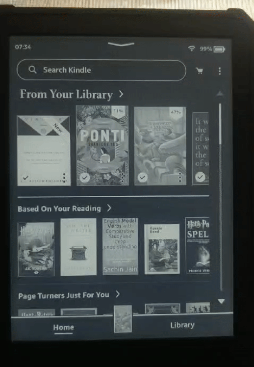 Cómo hacer que sus colecciones de Kindle sean la página de biblioteca predeterminada