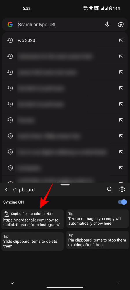 Cómo sincronizar y usar el portapapeles entre Windows 11 y Android usando su ID de Microsoft