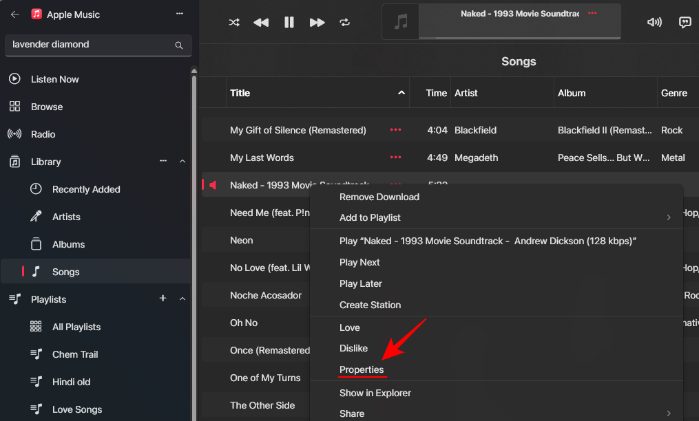 Cómo agregar o eliminar ilustraciones personalizadas a una canción en la aplicación Apple Music para Windows
