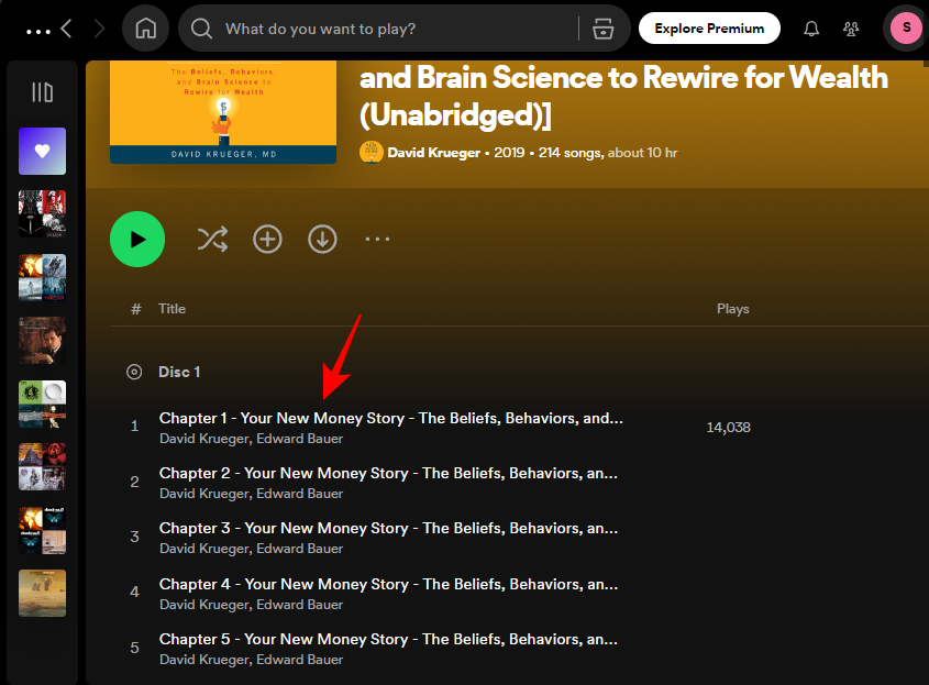 Cómo encontrar audiolibros gratuitos en Spotify