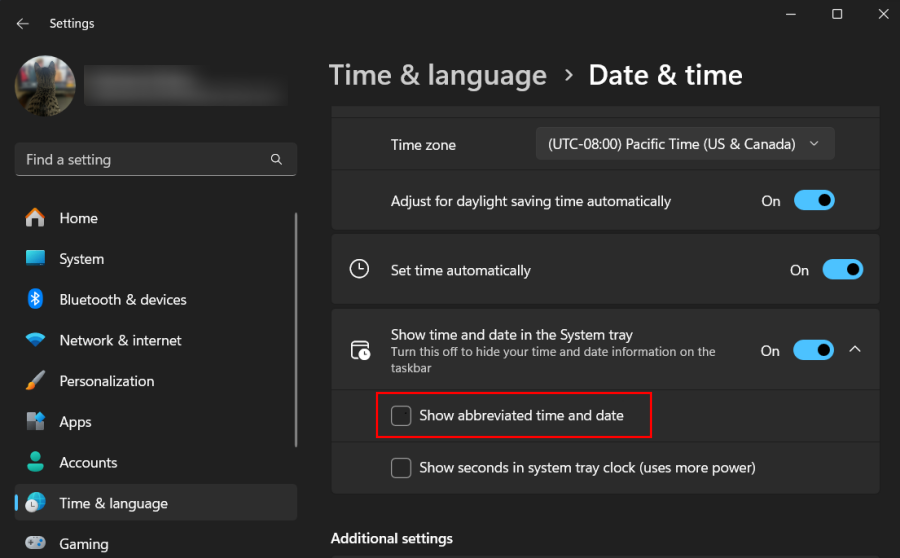 3 formas de mostrar la fecha y hora completas en la barra de tareas de Windows 11
