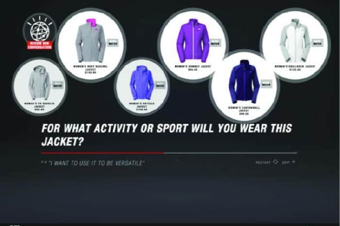 North Face - AI - brand management
