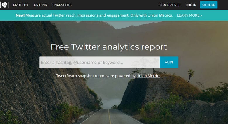 Tweetreach - twitter analytics